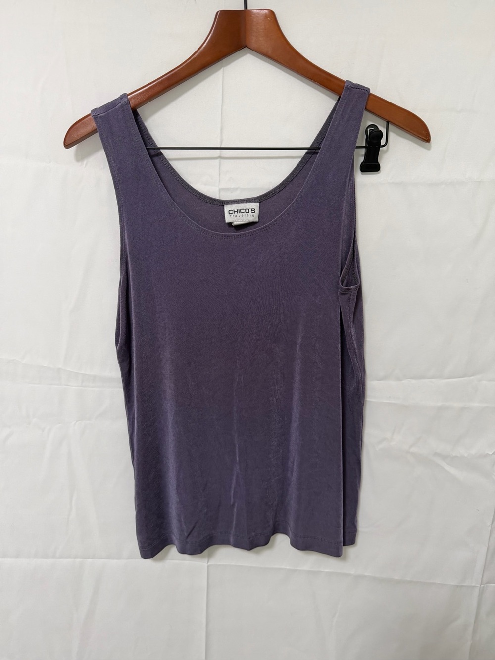 Chico's Lavender Purple Scoop Neck Tank